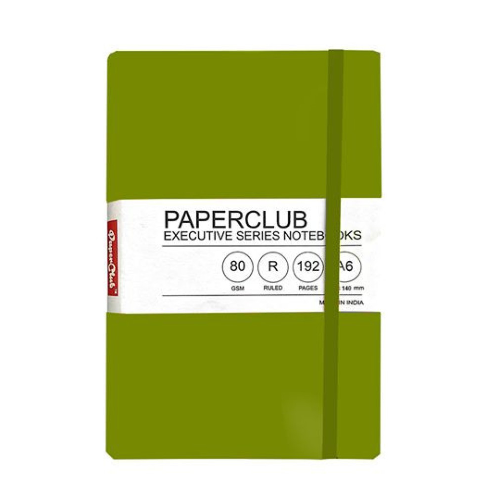 PaperClub Executive NoteBook | 53400 | 192 PAGES | RULED | SIZE : 90mm X 140mm - A6