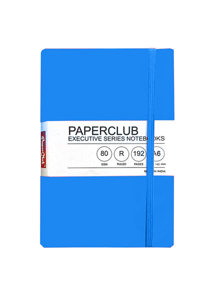 PaperClub Executive NoteBook | 53400 | 192 PAGES | RULED | SIZE : 90mm X 140mm - A6