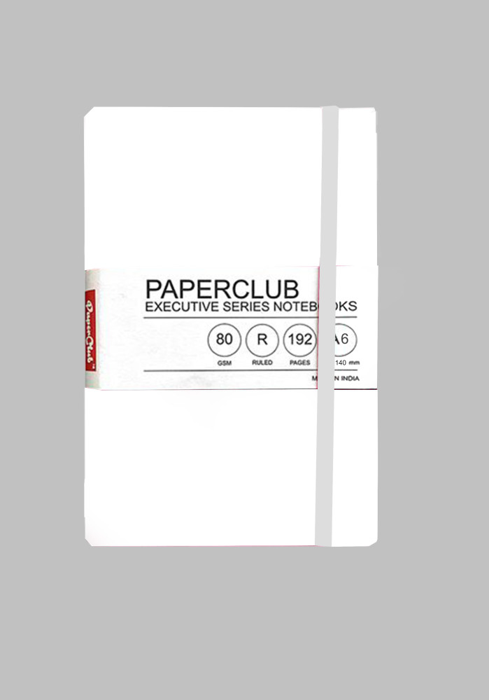 PaperClub Executive NoteBook | 53400 | 192 PAGES | RULED | SIZE : 90mm X 140mm - A6