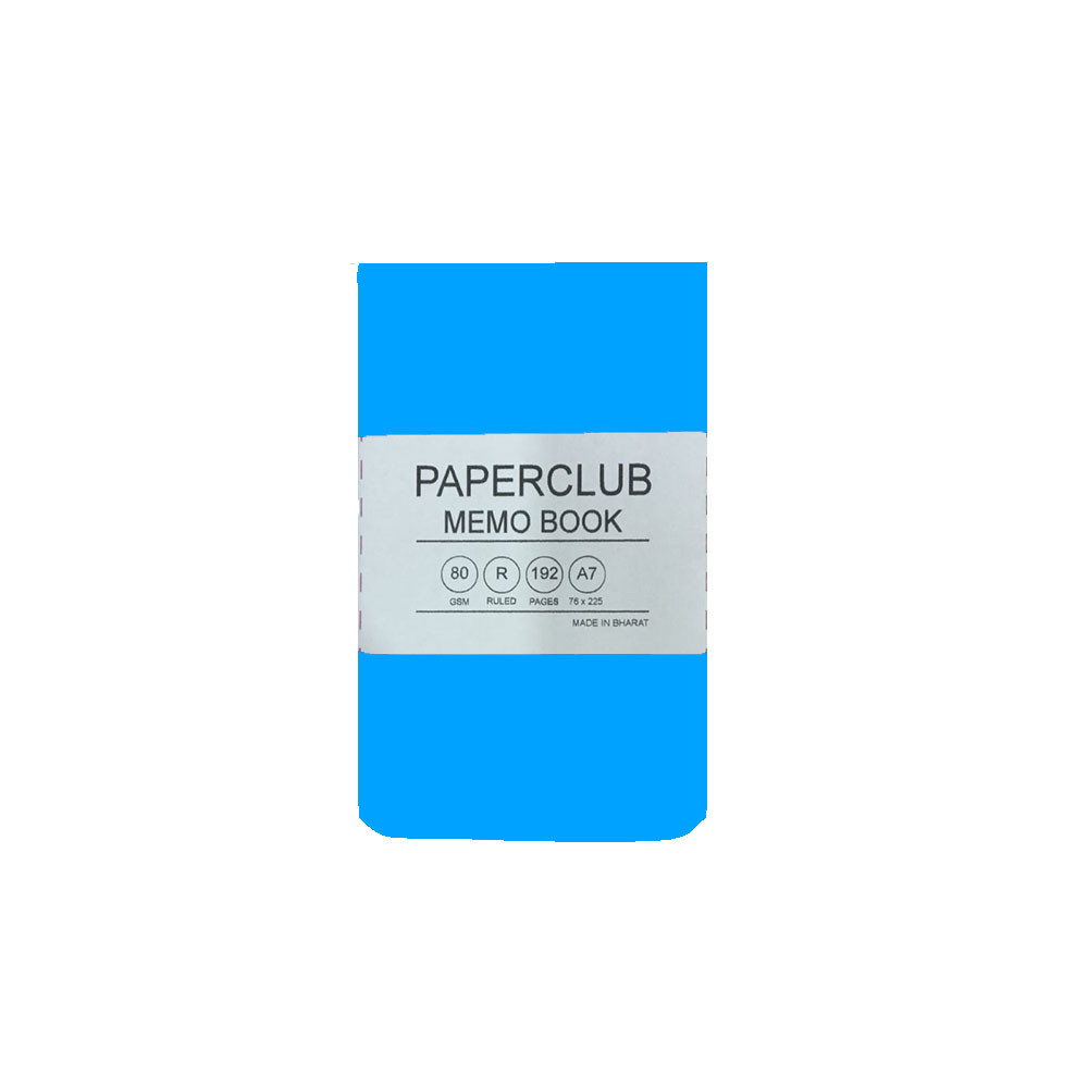 PaperClub Executive NoteBook | 53408 | 192 PAGES | RULED | SIZE : A7 - Pocket notebook | Memo Notebook